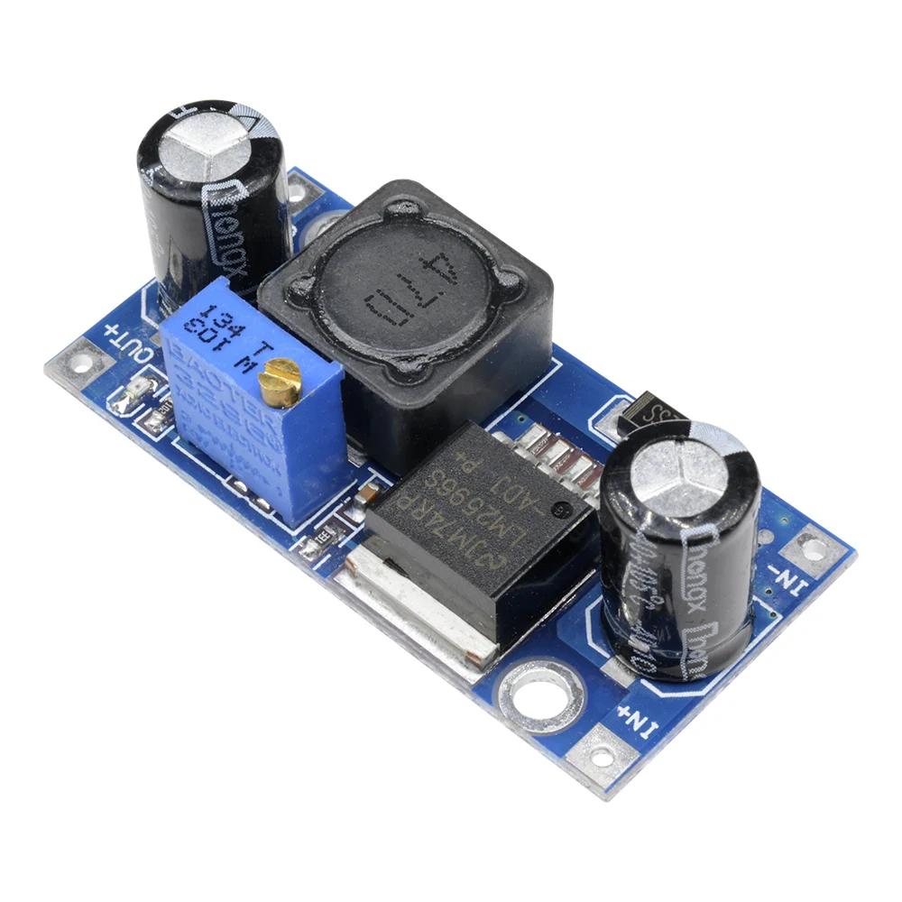 LM2596S Convertisseur abati eur DC-DC Stabilisateurs de véhicule Technologie d'alimentation abati eur LM2596 Régulateurs de tension DC1.25V-30V réglables