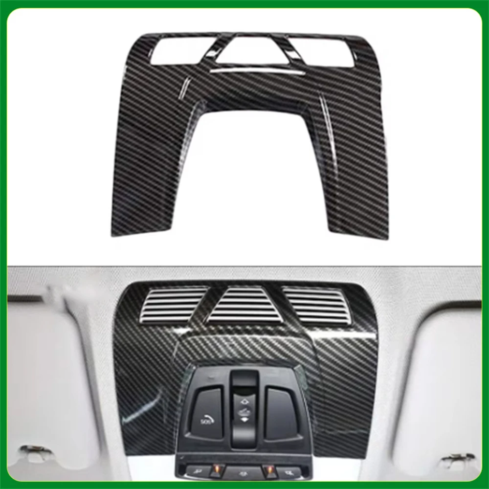 

​Car Reading Light Decor Sticker Roof Lamp Panel Cover Trim for BMW 1 2 3 4 Series X1 X2 X5 X6 F30 F22 F34 F36 F48 F47 F15 F16