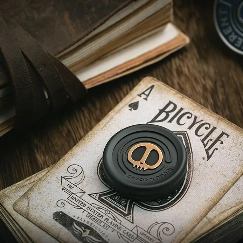 Jouet anti-Stress, capuchon de lait du diable, jouet EDC Fidget en métal, pièce tactile magnétique, jouet sensoriel pour autisme adulte, Spinner manuel, cadeau pour adulte