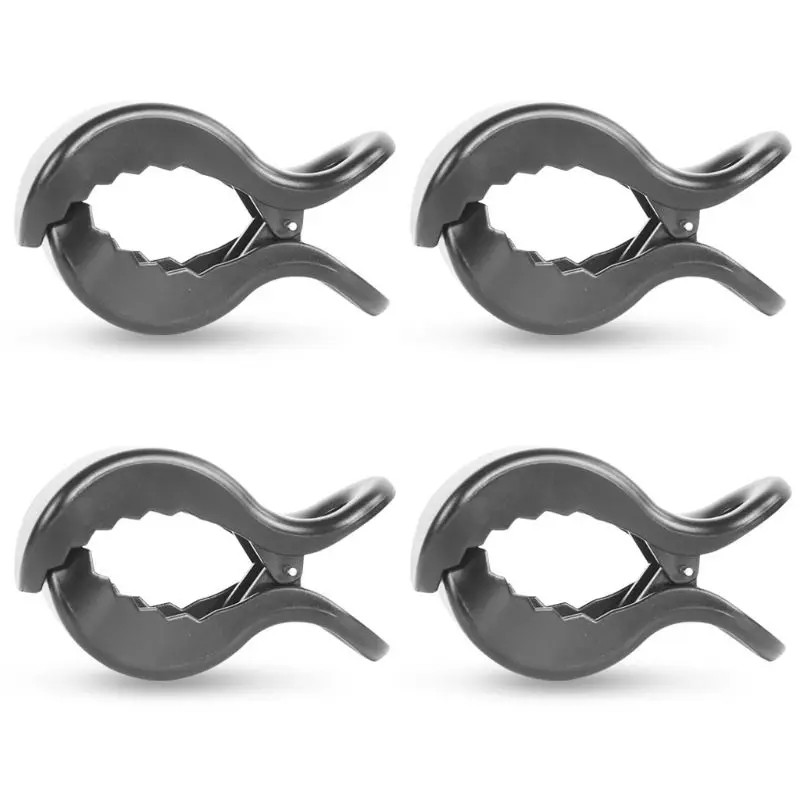 

4-Pack Multifunctional Stroller Pegs Clips Blanket for Sun Shade Pram Toy Holder