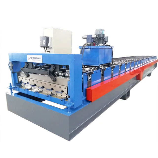 Trapezoidal Sheet Metal Roof Bending Machine