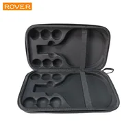 Funda de paleta de Ping Pong de carcasa dura, bolsa de transporte protectora para raqueta de tenis de mesa a prueba de golpes y resistente al desgaste con asa