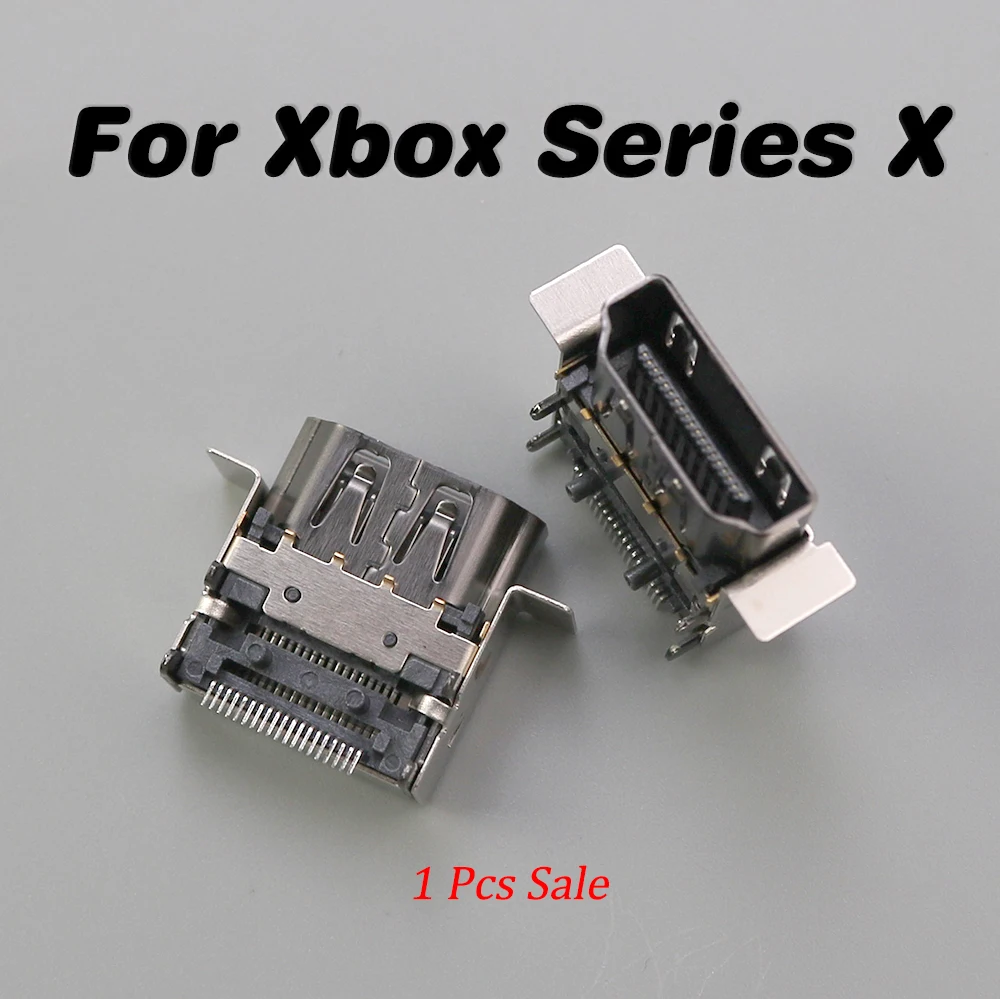 Conector de pantalla HD para Xbox One X/S, 1 piezas, Puerto Original Compatible con HDMI, piezas de interfaz