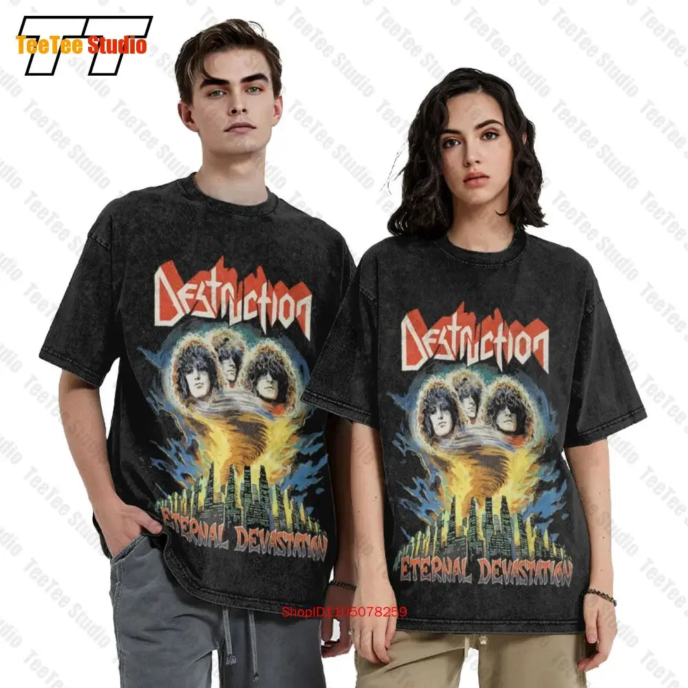 Destruction Eternal Devastation Vintage Oversized T-Shirt W52C