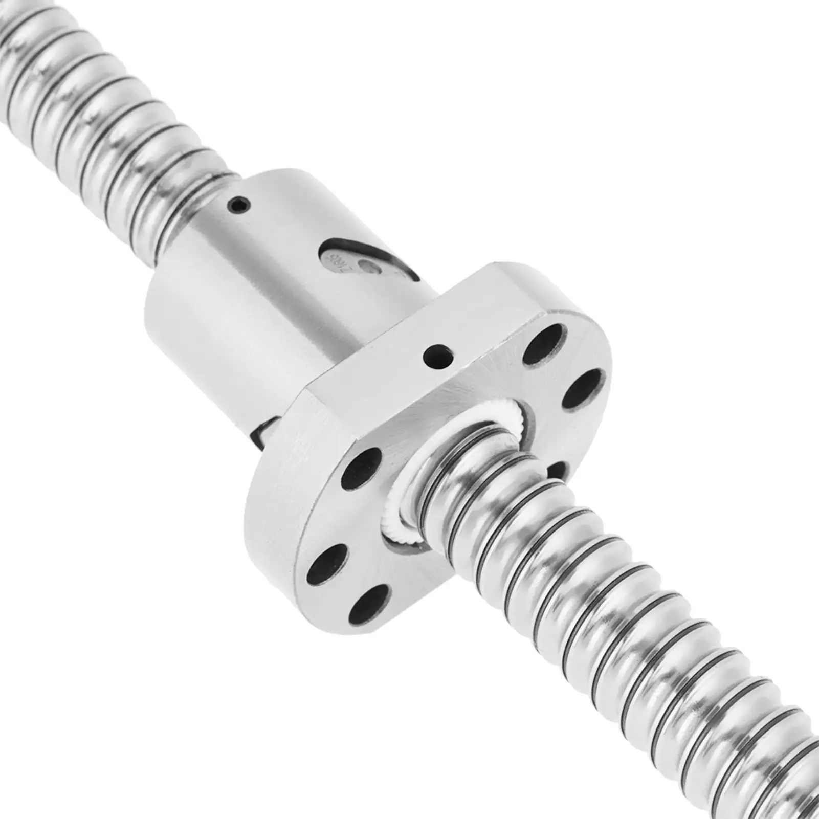 CNC Ballscrew مكافحة عكسي Ballnut 300mm توالت Ballscrew أجزاء الحركة الخطية لأدوات الآلة #6