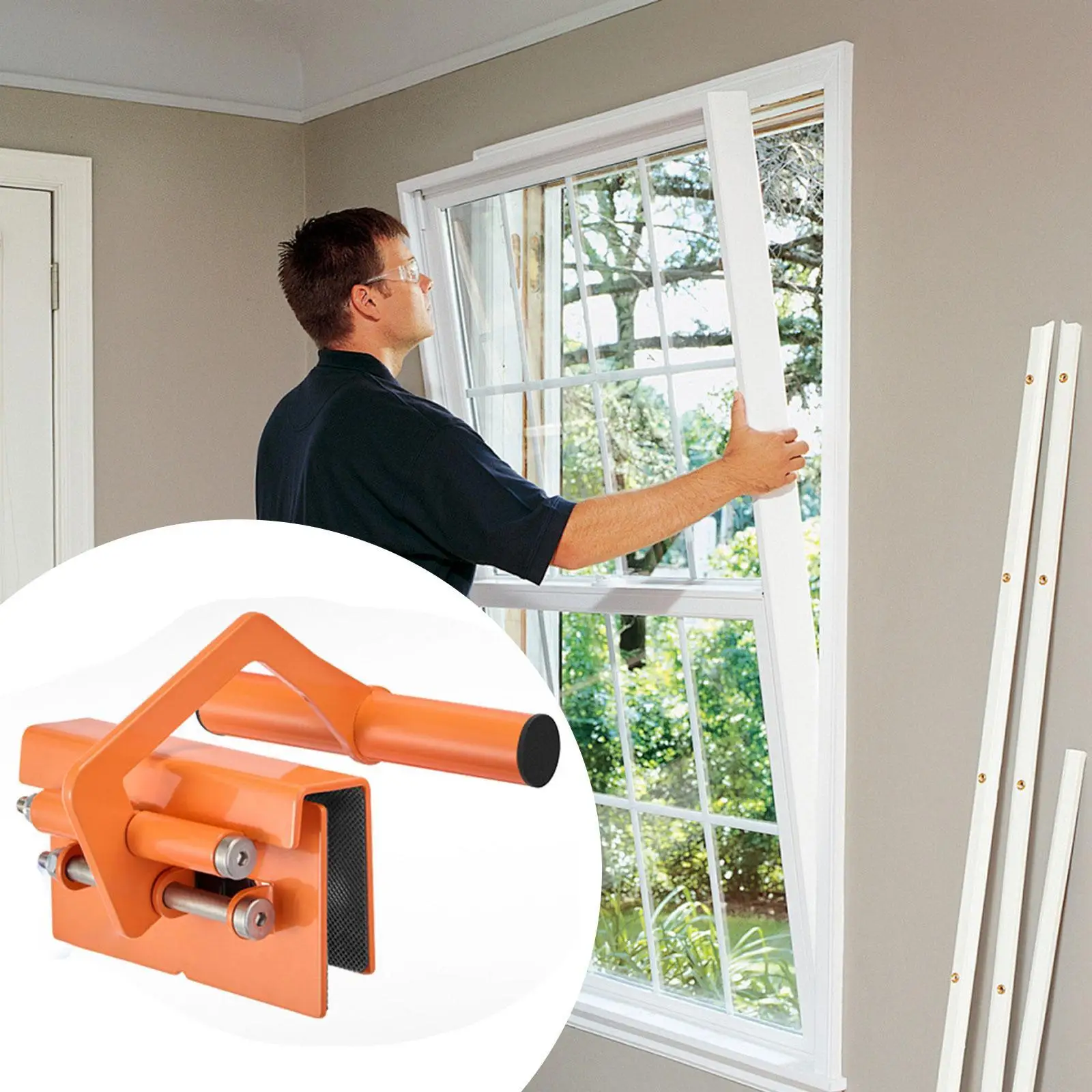 석고보드 운반 도구, 그리퍼 클램프 리프터 캐리어, 사용 간편, 50kg 운반 도구 장비 패널 캐리어