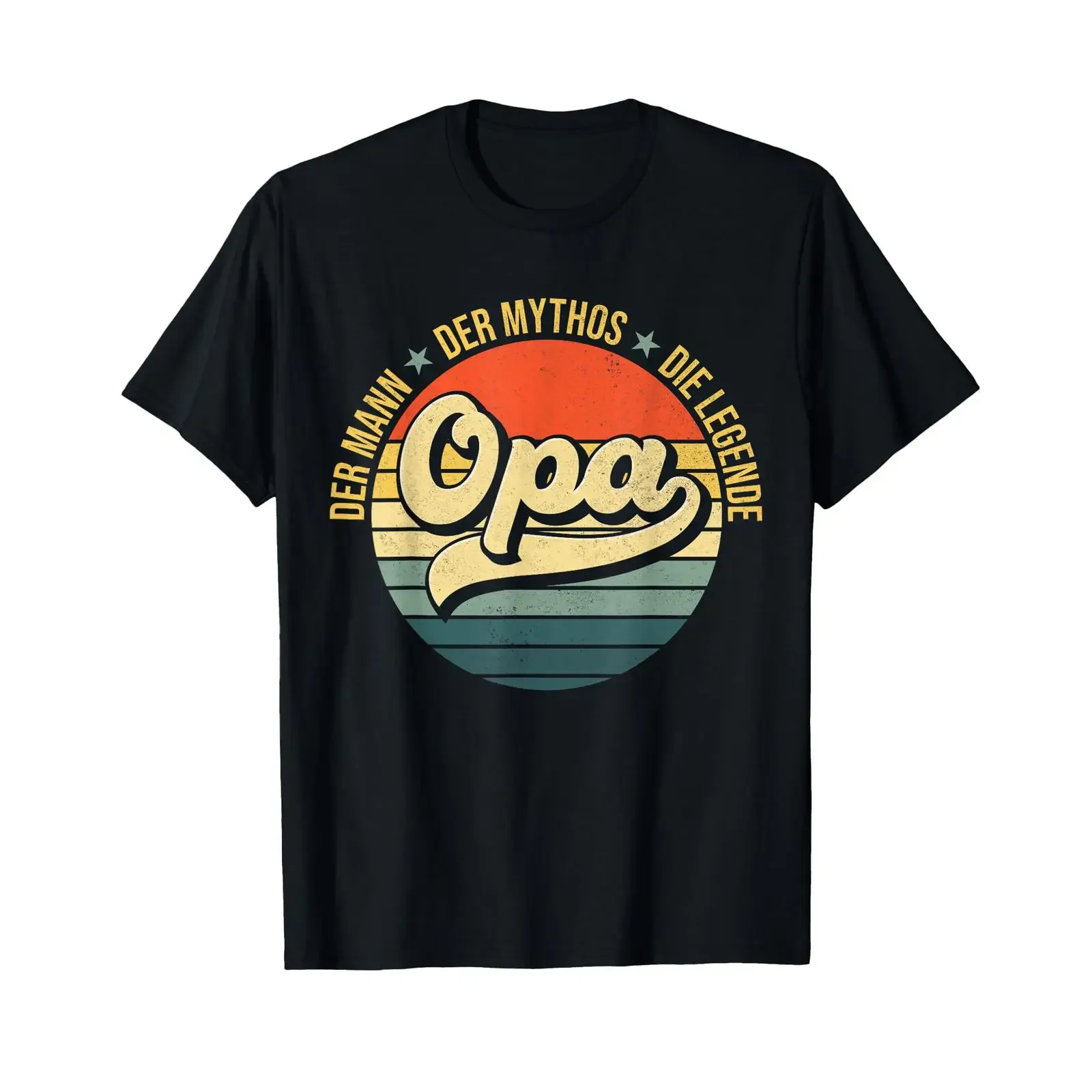 Grandpa s Funny Grandfather Idea Saying T Shirt vintage Washed Casual Versatile designer clothes Soft fashion homme Stretched