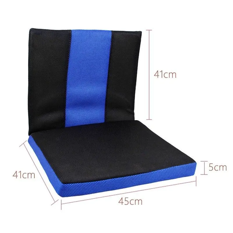 Wheelchair Cushion Backrest for Elderly Patient Posture Corrector Chair Seat Mat Breathable Slip Resistant Universal