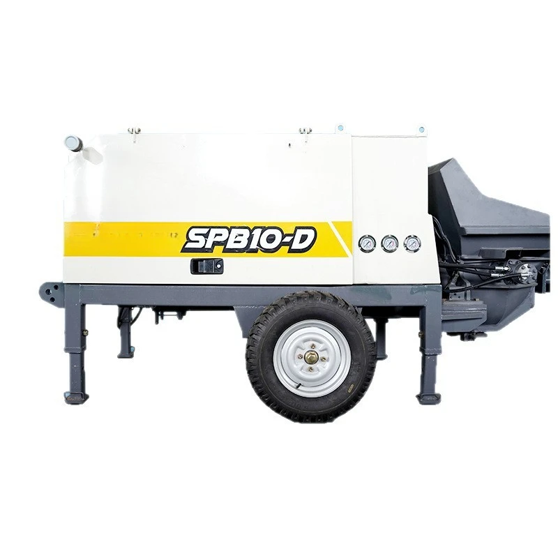 

10D гидравлический насосный тип бетонной машины для влажного шоттона для шахтного туннеля