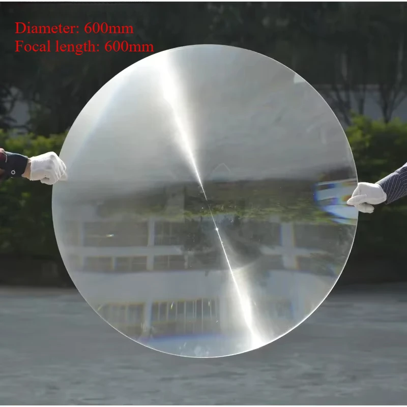 1PC 600mm Focal Length 600mm 700mm Big Round PMMA Plastic Solar Fresnel Condensing Lens for Plane Magnifier Solar Concentrator