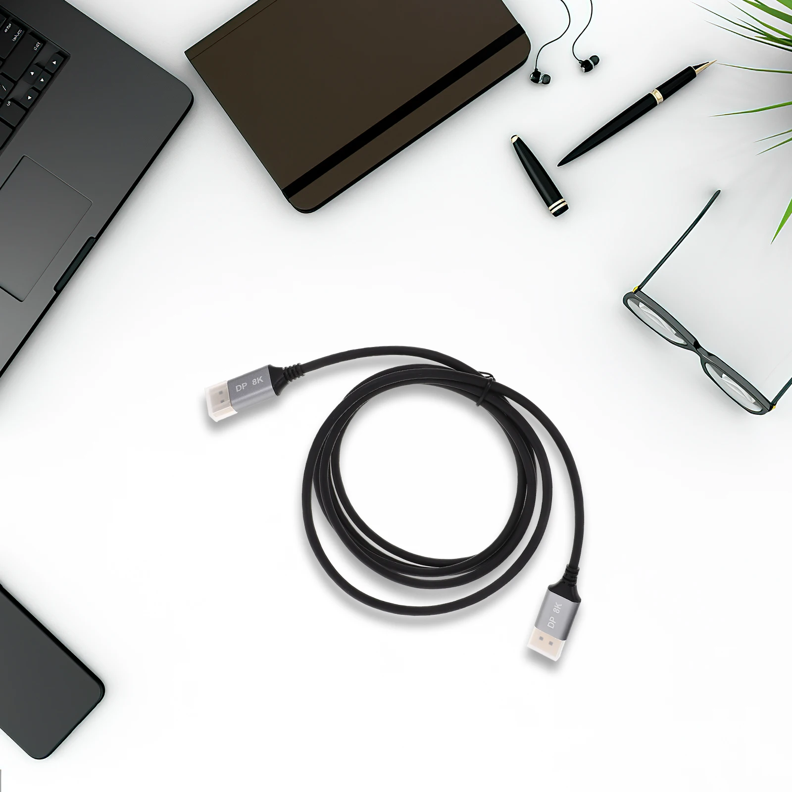 

3M 8K Dp Male to Male Cord for Laptop Clearer Picture Quality Great Craftsmanship Unique Display Port Cable