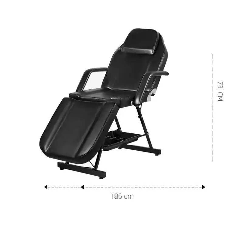 

Folding Massage Chair Electric Salon Table Aesthetic Stretchers Artificial Leather Tattoo Furniture Camillas Para Lashista