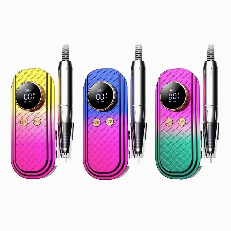 Professional Cordless Nail Drill 35000 RPM Portable Electric File for Salon & Home DIY Manicure