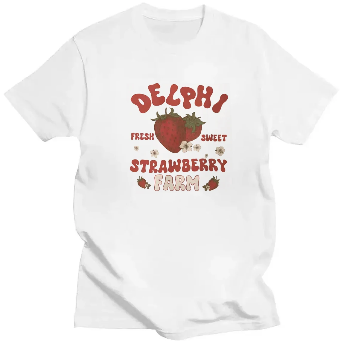 Delphi Strawberry Farms T-Shirt Percy Jackson the Olympians short-sleeved shirt Bookish Top Book lover bookworm aesthetic shirt