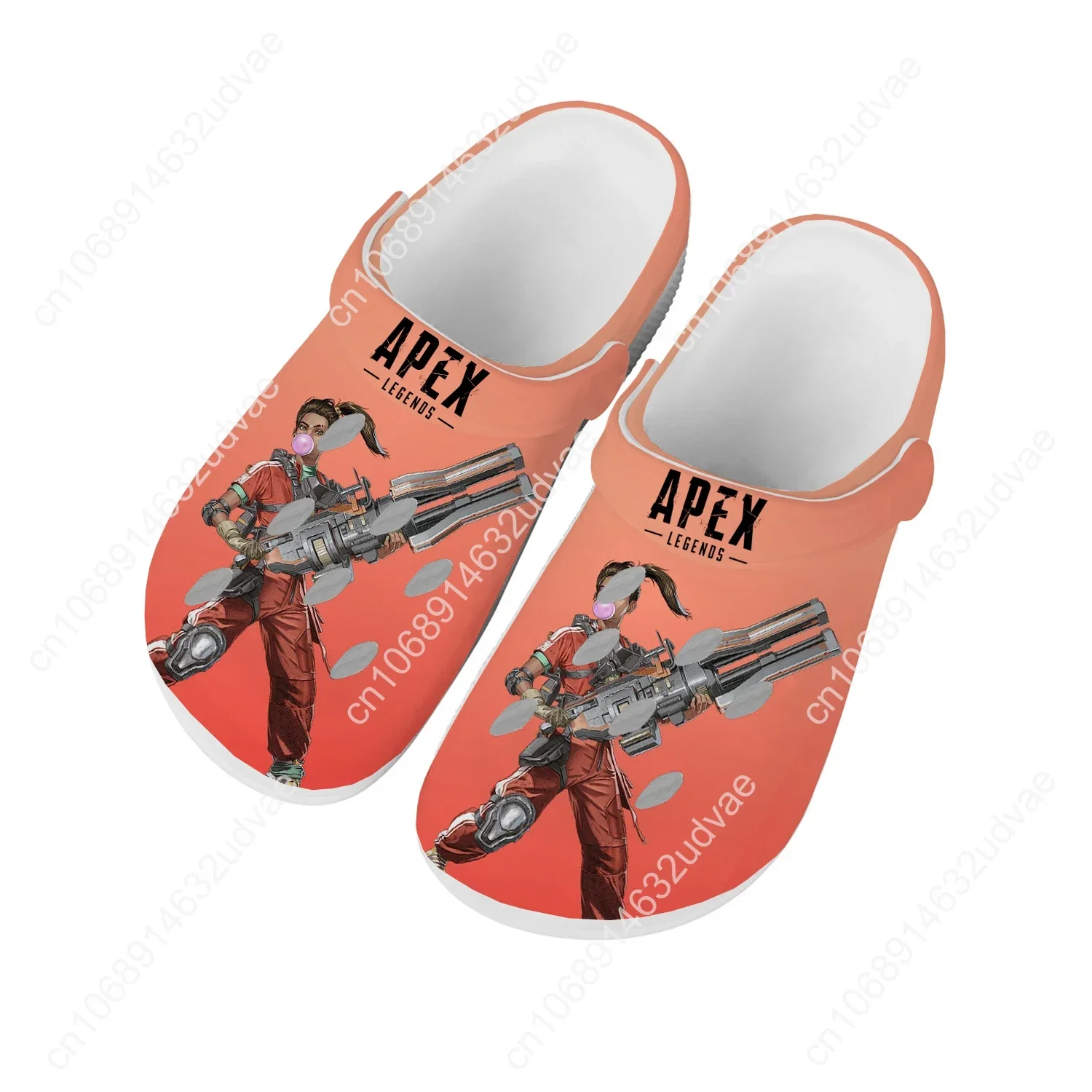 A-Apex Legends Water Shoes Mens Womens High Quality Fashion Home Garden Clogs Customizd Sandals Beach Breathable Hole Slippers