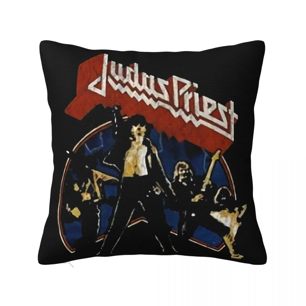 Priest Judas Unleashed V2 Homme Man Taille Size Xl Rock Off Casual Farmhouse More Size Pillow Case