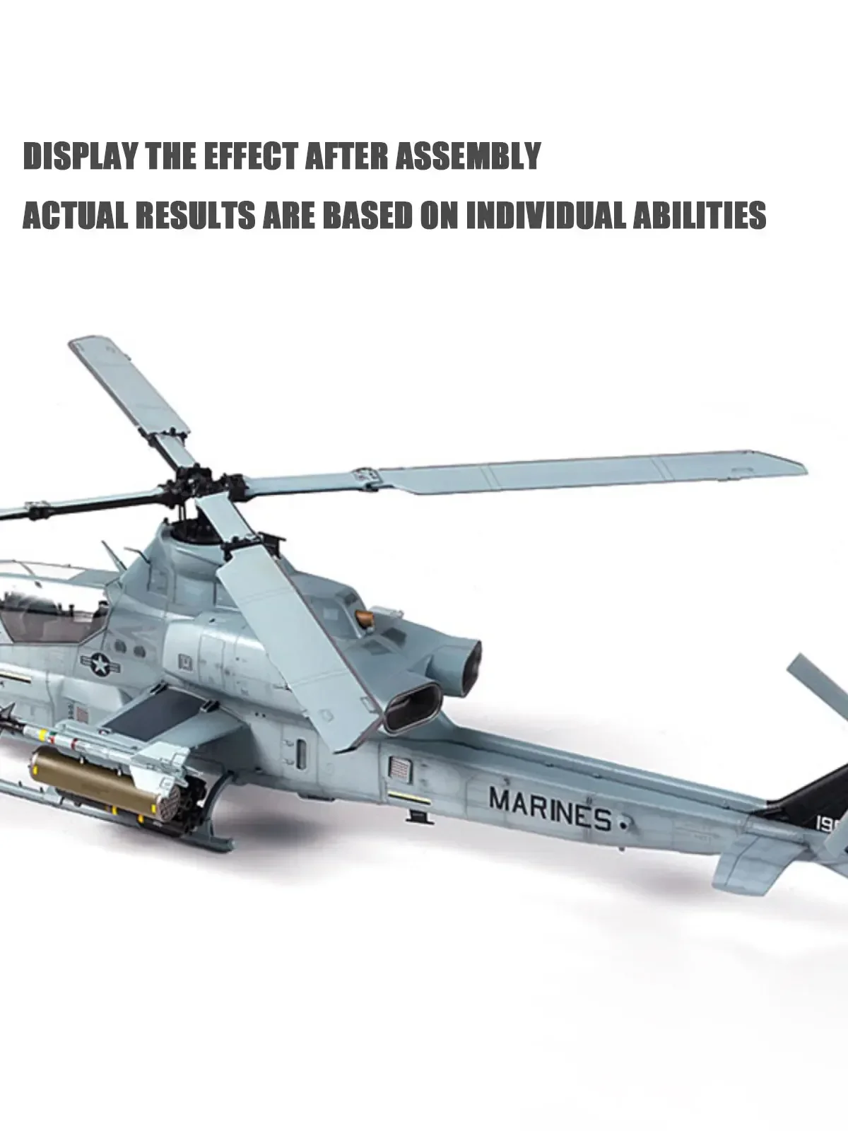 Academy 1/35 assembly model 12127  American AH-1Z  Shark Mouth helicopter -Aircraft Model Kit