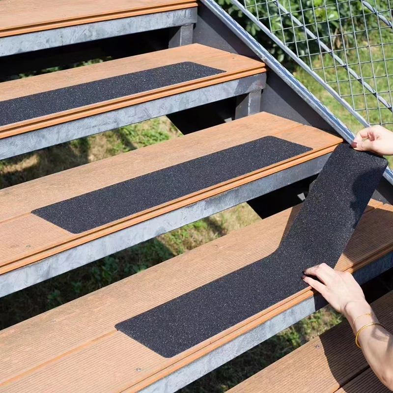 【GE】Heavy Duty Anti Slip Tape Waterproof Outdoor Grip Tape For Walkways Stairs Ramps Decks Skateboards Adhesive Non Slip Strips