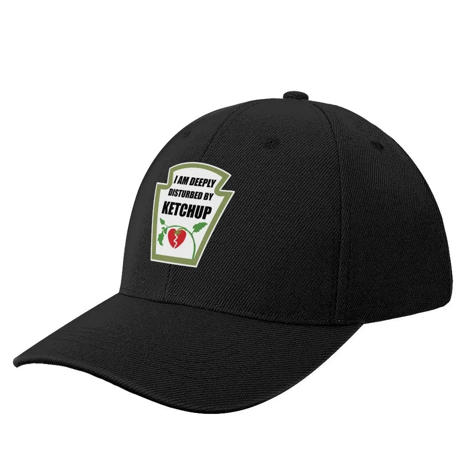 I am deeply disturbed by ketchup Baseball Cap |-F-| Custom Cap New In The Hat Sports Cap Mens Hats Women's