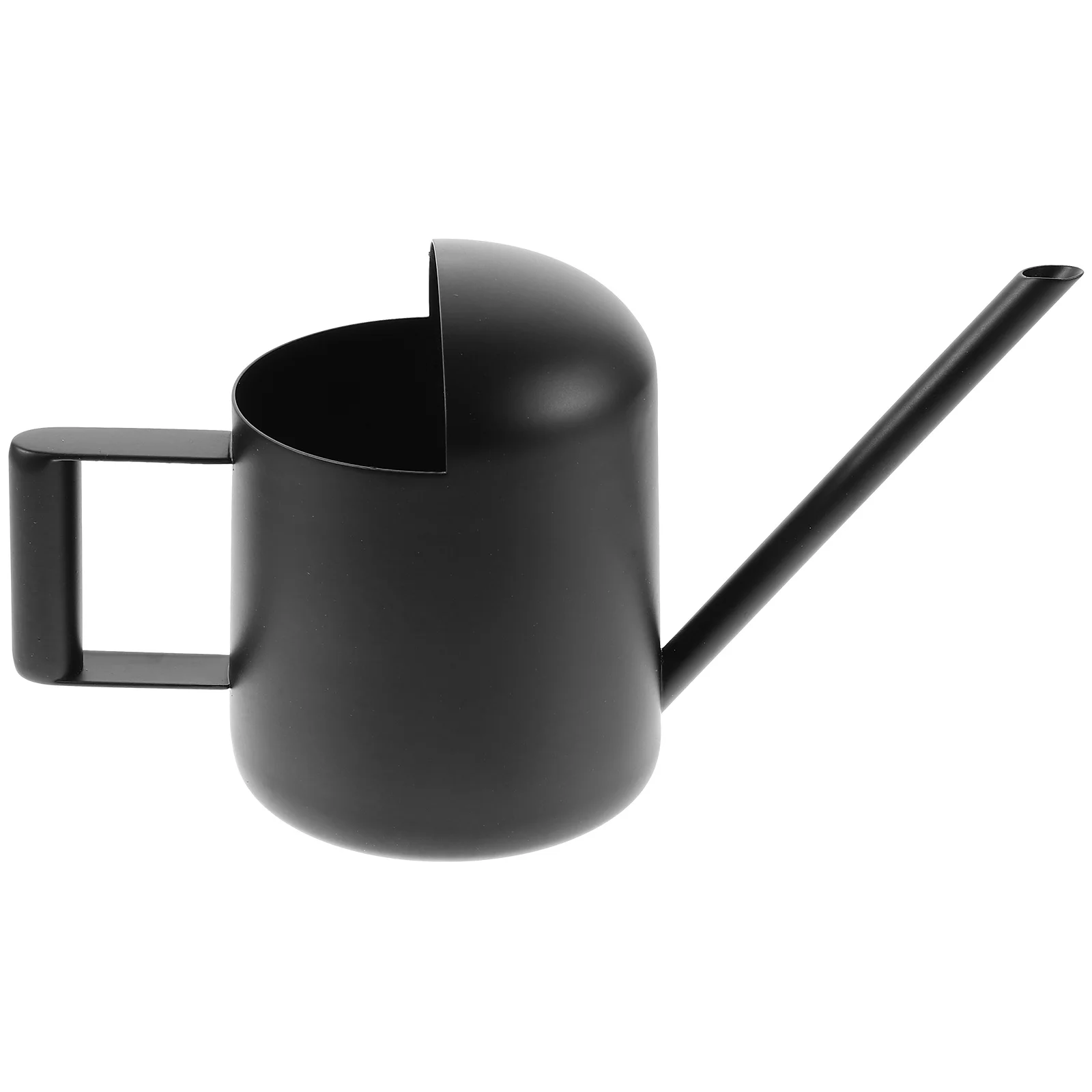 الفولاذ المقاوم للصدأ مسقاة افتتاح كبير مقبض مريح سقي دقيق داخلي في الهواء الطلق حديقة النباتات زهرة الأواني العصارية #6