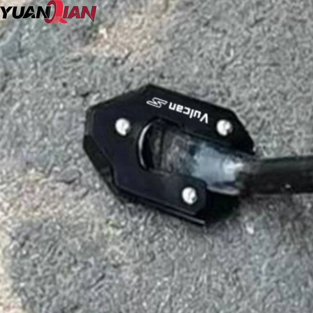 

New Motorcycle Kickstand Side Stand Enlarger Foot Plate FOR KAWASAKI VN650S Vulcan S VN 650 S Vulcan Cafe VULCANS 650 2022 2023