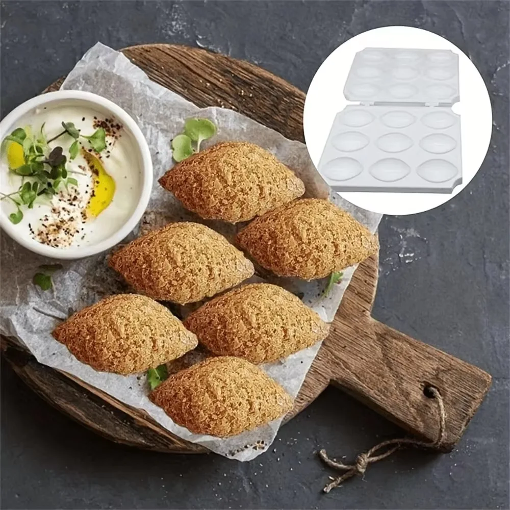 Cooking Tool 4/9 Holes Meatball Maker DIY Efficient Kibbeh Roll Moulds Manual Plastic Meatloaf Mold International Students