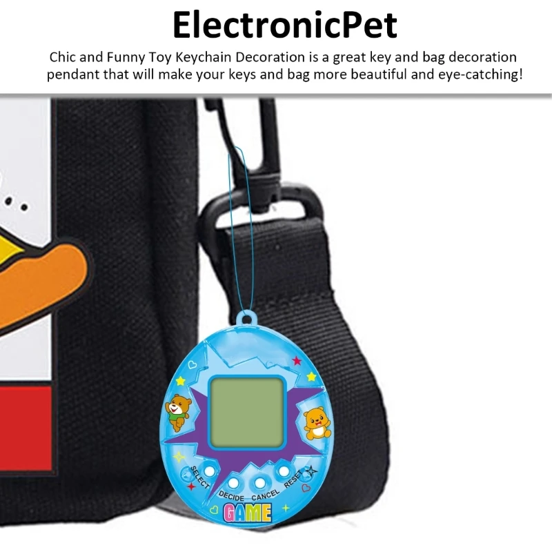 Electronic Digital Pets Virtual Pet Toy 168 Pet Pocket Electronic Animals Toy for Kids Early Education Gift Party Favor K1KF