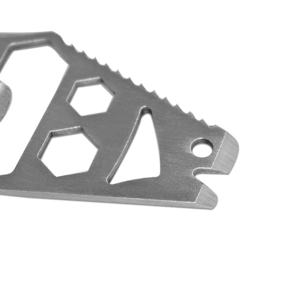 

2 Pcs Portable Tool Card Snowflake Shape Kit Multifunction Screwdriver Outdoor Pearlescent Wrench Repair