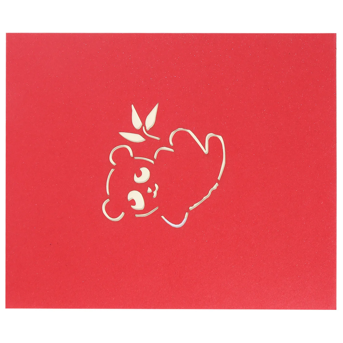 

1 шт. 3D поздравительная открытка креативная всплывающая бумажная скульптура панды для выпускных, фестивалей, открыток на день рождения, 3D поздравительные открытки