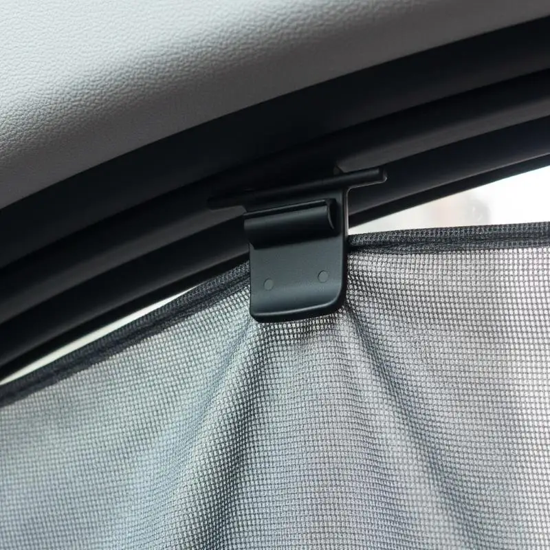 7N0898920 Rear Door Car Sunshade Hook Clip For Sharan Interior Curtain Holder Stable Easy Install Solution