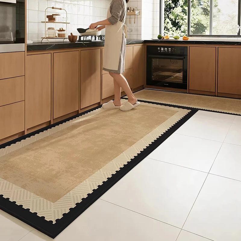 Kitchen Floor Mat High-end Carpet Modern Style Home Decoration Rug Comfort Loop Plush Long Carpets  Alfombras De Cocina 주방 카펫