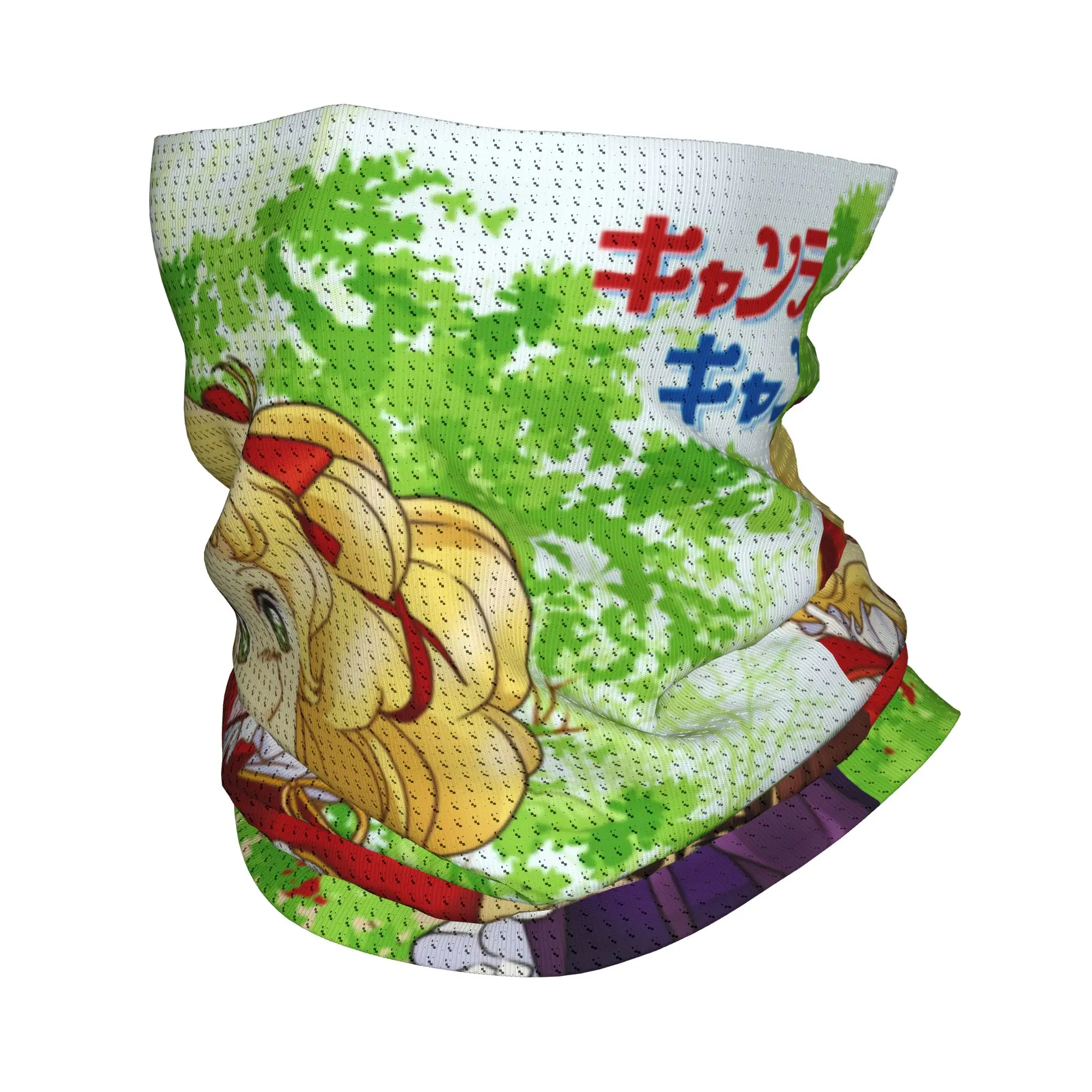 

Зимний ветрозащитный шарф-бандана Custom Candy Candy для защиты шеи и лица, для походов, с аниме- и манга-принтами, для девочек, гейтер, повязка на голову