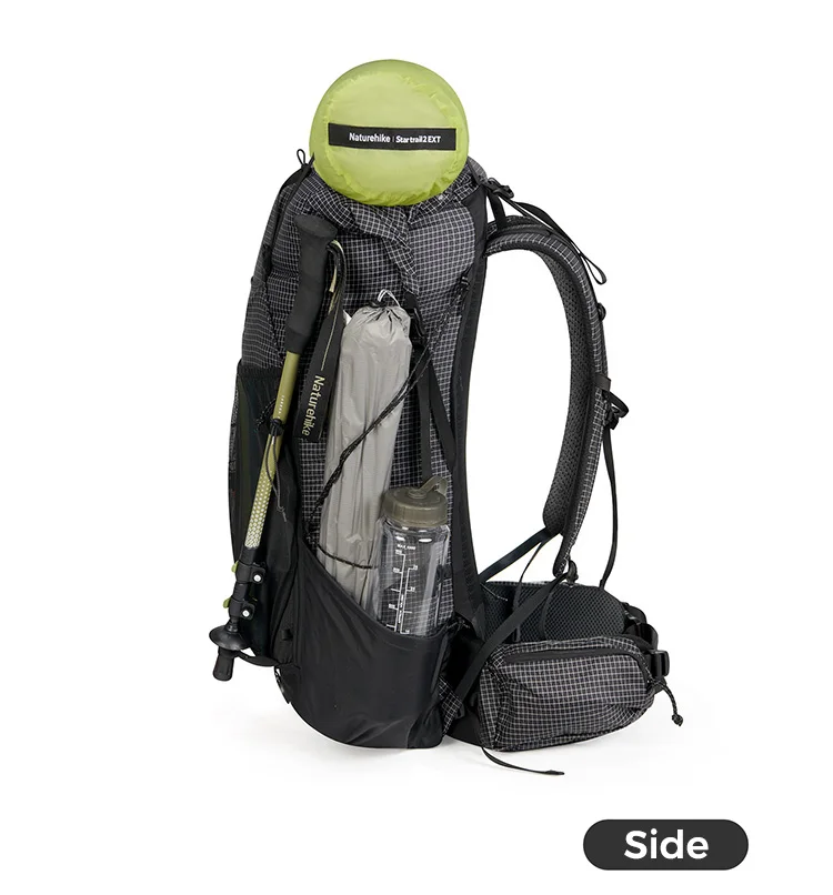 Naturehike Rock 2.0 Wanderrucksack Großer Outdoor-Rucksack für Freizeitsport und Reisen Kletter- und Campingrucksack – Detail 11