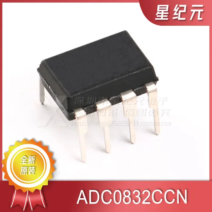 

1 Piece Original ADC0832CCN ADC0832 DIP8 In-line Dual-channel AD Analog-to-digital Converter Imported Spot IN STOCK