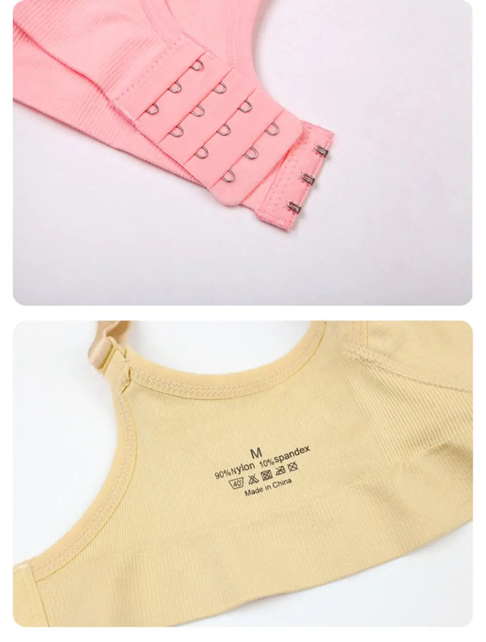 Still-BHs ohne Bügel, Still-BH-Slip-Set, Schwangerschaftskleidung, verhindert Durchhängen, atmungsaktiver Still-BH für Frauen – Detail 18