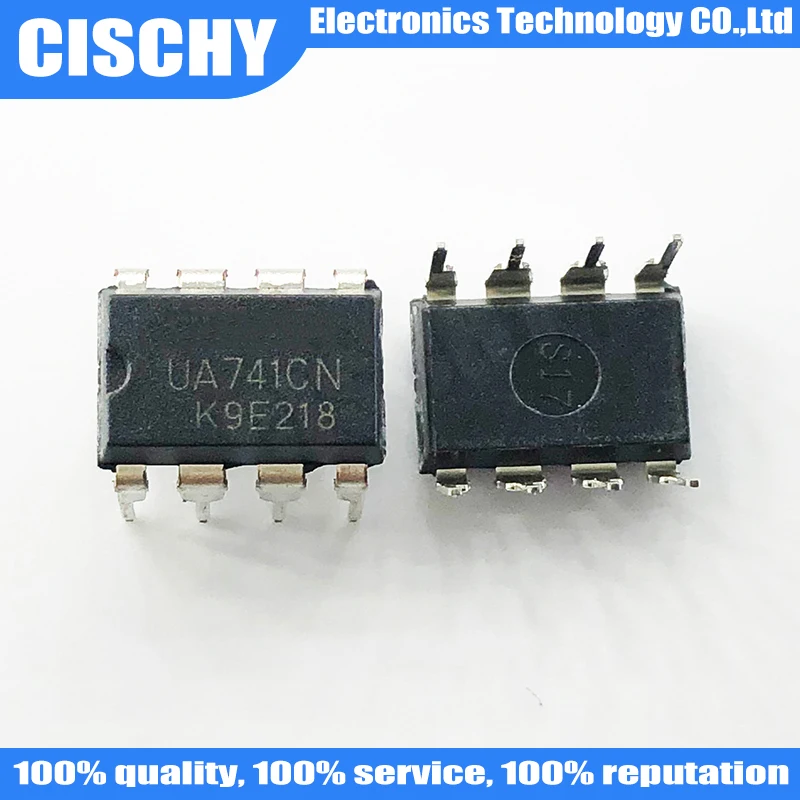 20PCS/lot DIP8 UA741CN UA741CP UA741 DIP-8 In Stock