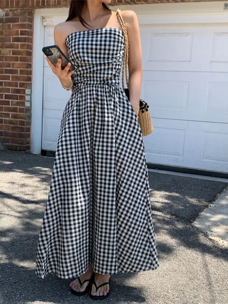 Chic Naval Collar Bubble Sleeve Loose Dress for Short Women Korean Style Spring Autumn Winter Casual Wear Student Street Style
