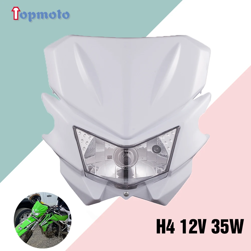 New Motorcycle Head Light Headlight Headlamp For Kawasaki KX250F KX250 450 KX450F KX KLX 450R 110-501 Motocross Enduro