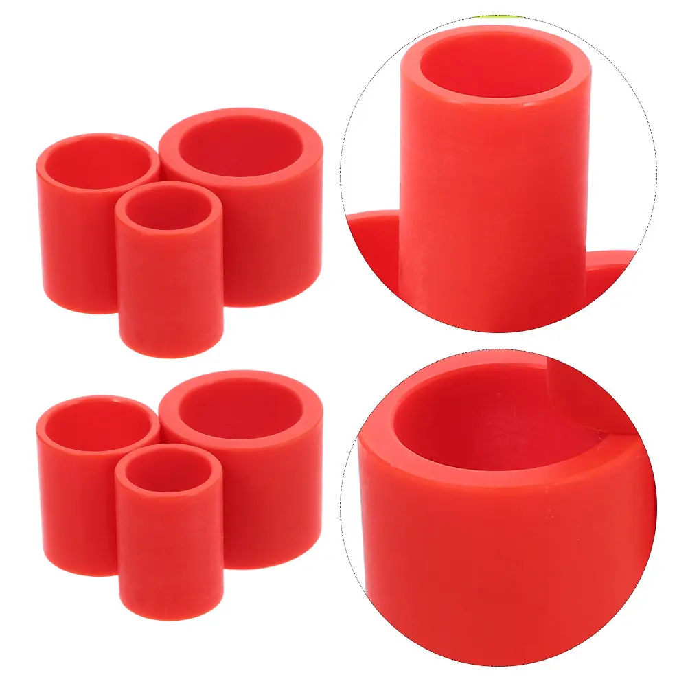 

6Pcs Grinding Wheel Adapter Plastic Sanding Adapters Bench Grinder Reducer Ring Wheel Bushing Adapter Replacement Parts