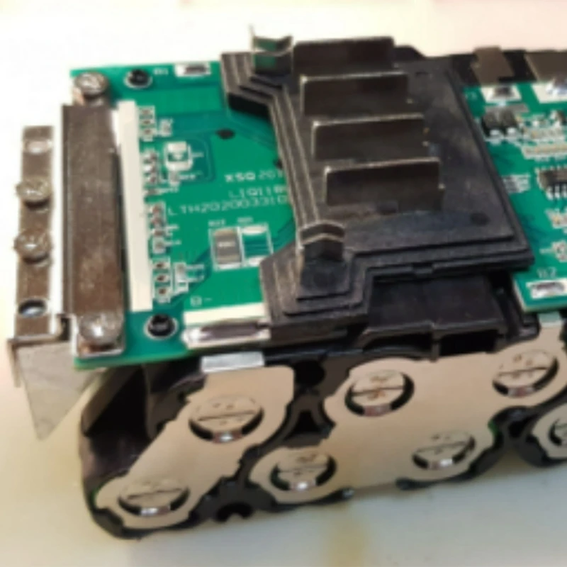 DT21 Lithium Battery Protection Board PCB for AEG RIDGID 18V, LED Charging Circuit Board view 2