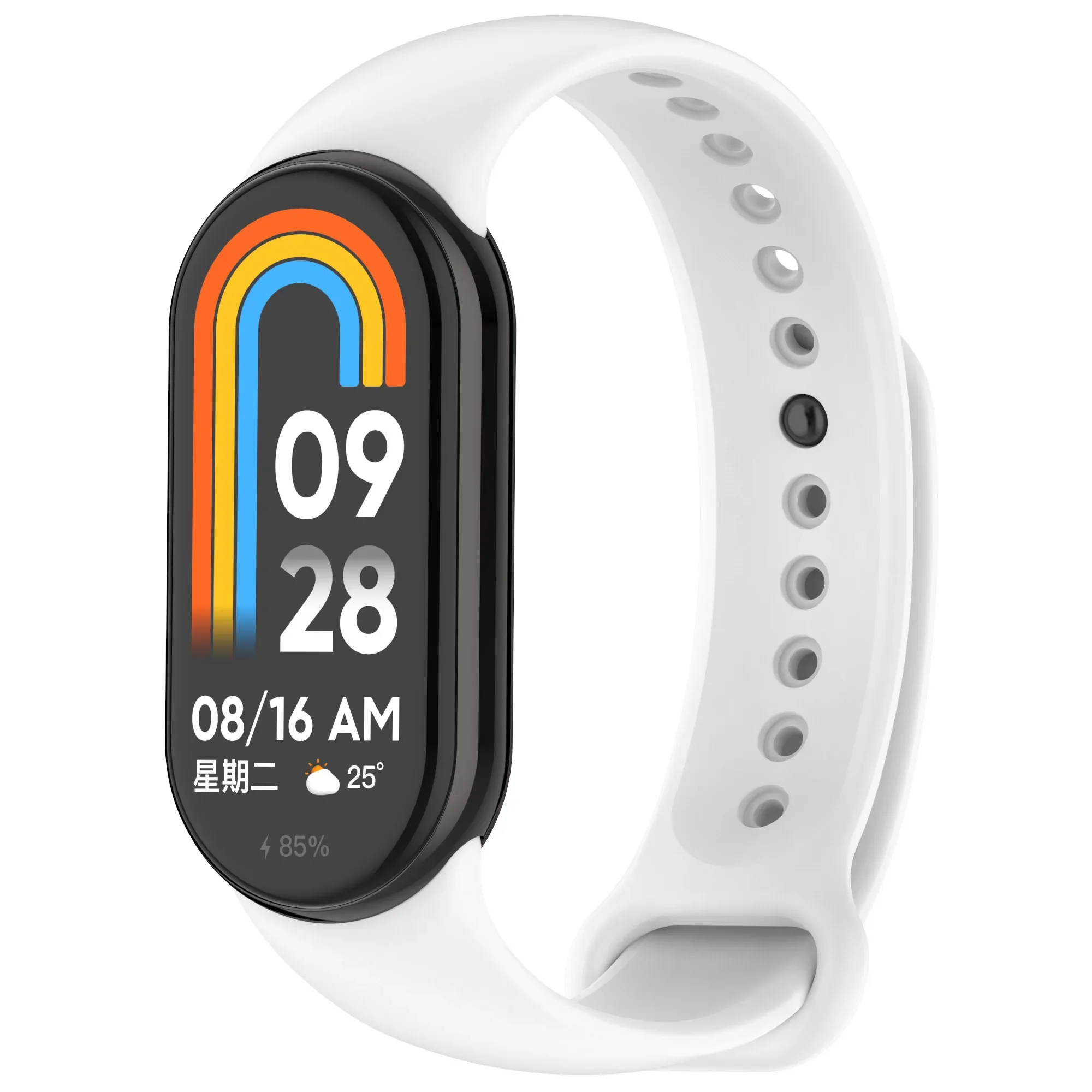 Weiches offizielles Silikonarmband für Xiaomi Mi Band 10, Sport-Smart-Armband, Armband, Mi Band 8 9, Ersatzband, Zubehör, Gürtel