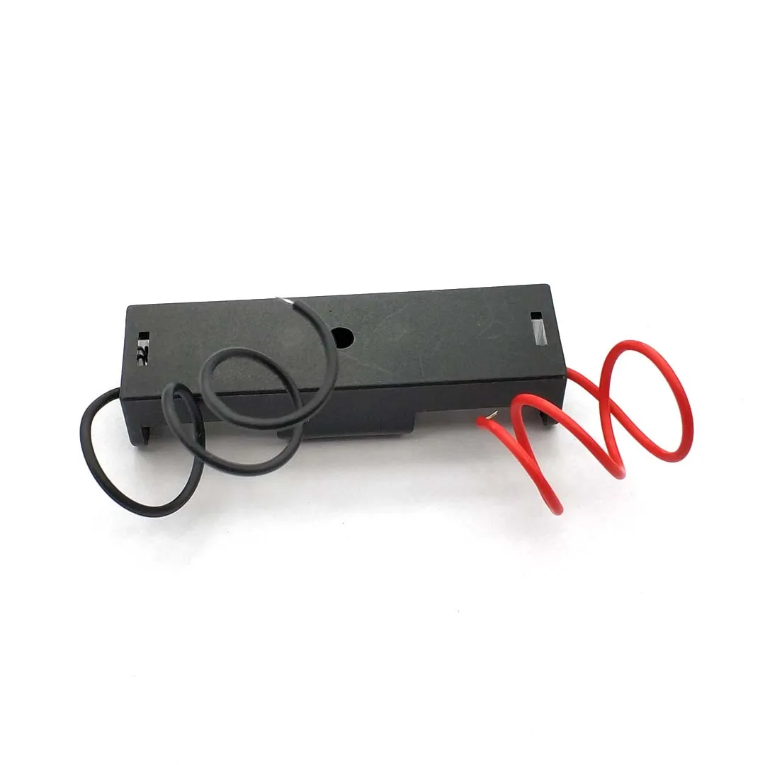 10 Stück 1-Zellen-AA-Batteriehalter 1,5 V ohne Abdeckung mit 150 mm 26AWG verzinntem Draht, DIY-Elektronikschaltkreis-Stromversorgung, Batterie nicht enthalten – Detail 4