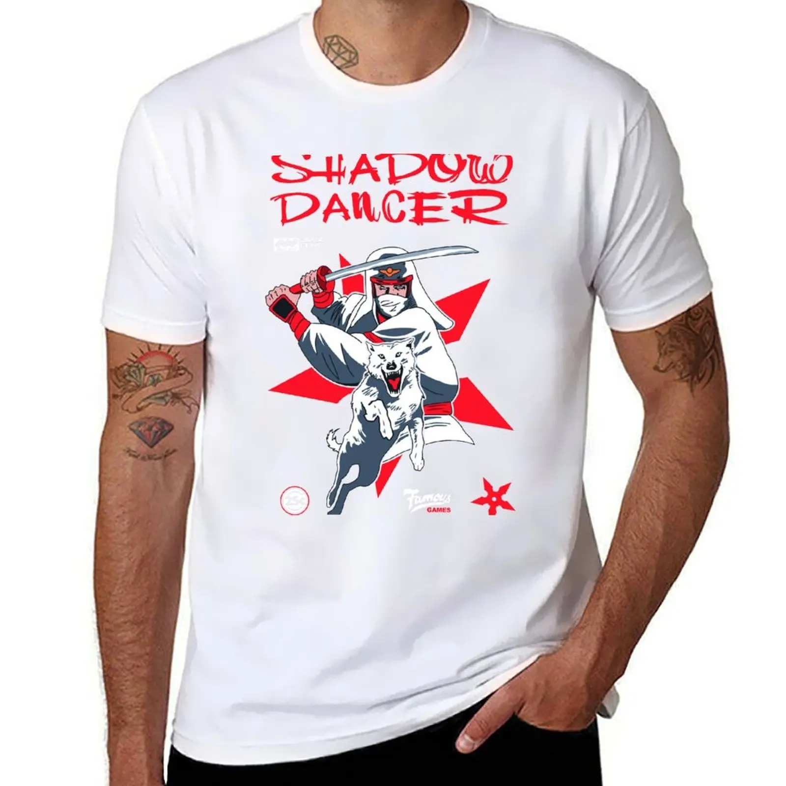 

Shadow Dancer Retro Vintage Arcade T-Shirt t shirt for man man t shirts high quality luxury brand T-Shirt