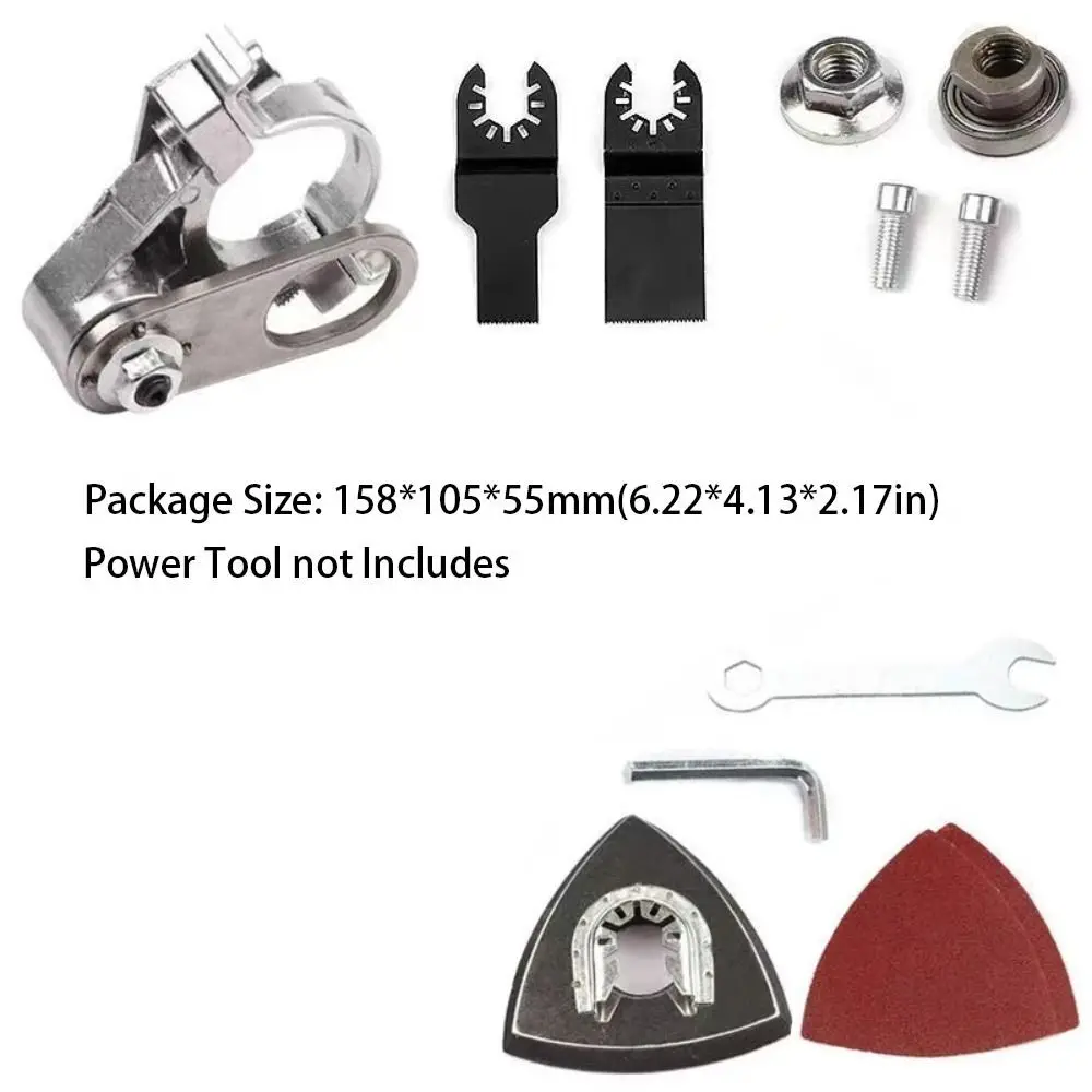 M10/M14 Thread M10 M14 Angle Grinder Accessory Triangular Sanding Pad Polishing Conversion Universal Heads Woodworking