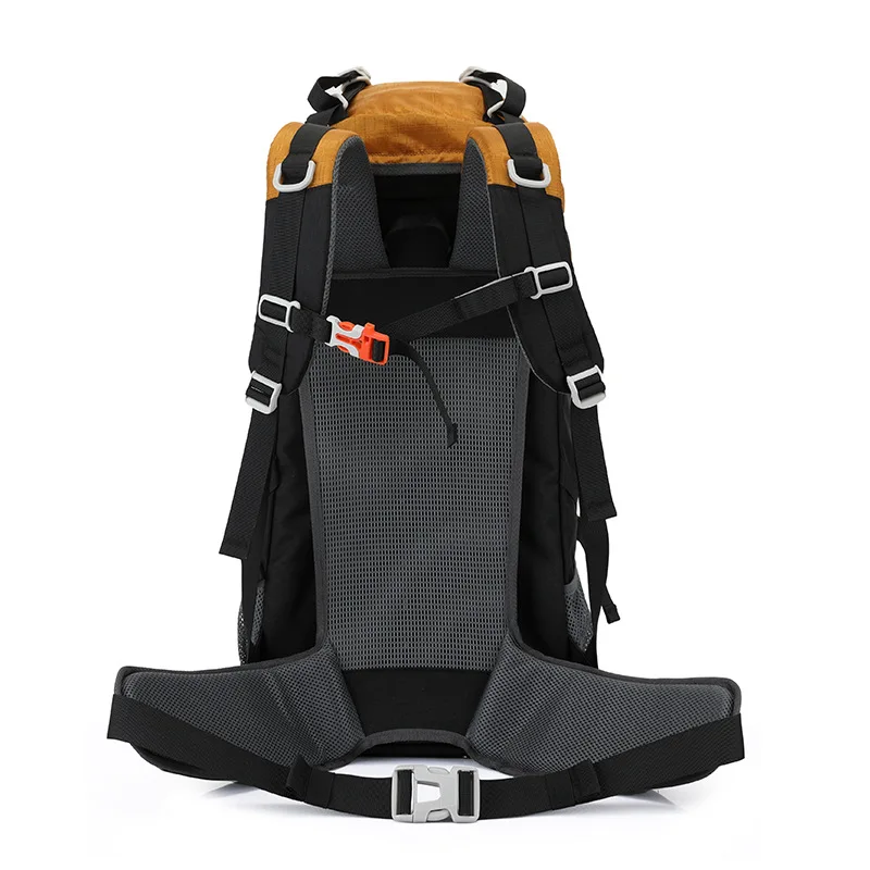 New Outdoor Mountaineering Bag Waterproof Nylon Large Capacity Backpack Men and Women Travel Camping Sports Travel Hiking Bag