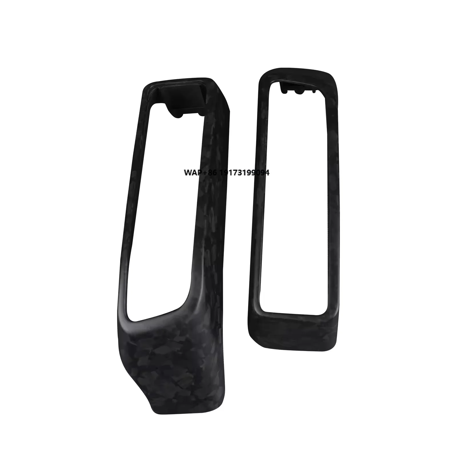 Forged Matte Carbon Fiber Turn Signal Lamp Bezel for 2025 Street Glide Ultra (FLHXU)