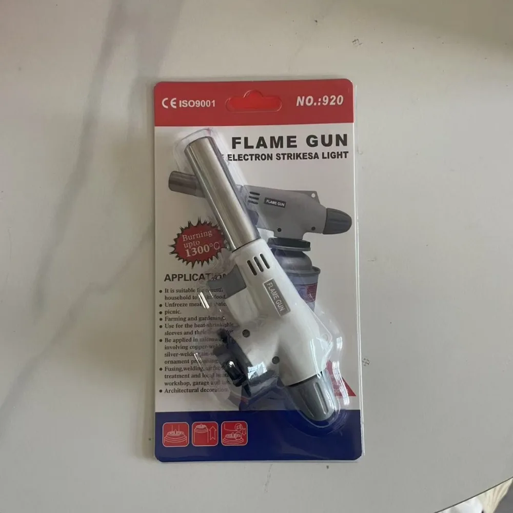 Cassette Multifunctional Ignition Sushi Cooking Gas Spray Gun Barbecue Welding Gun Spray 920 Flame Gun Kitchen Igniter