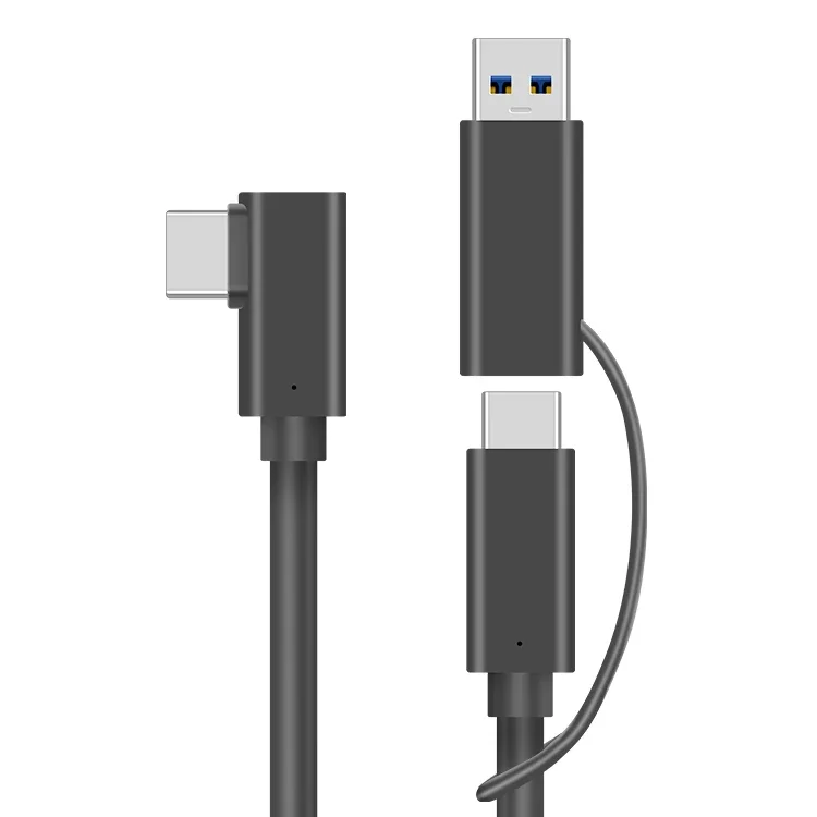 كابل USB 3.2 لملحقات Meta Quest 3/Quest 2/Pico 4 VR كابل ربط ملحقات VR