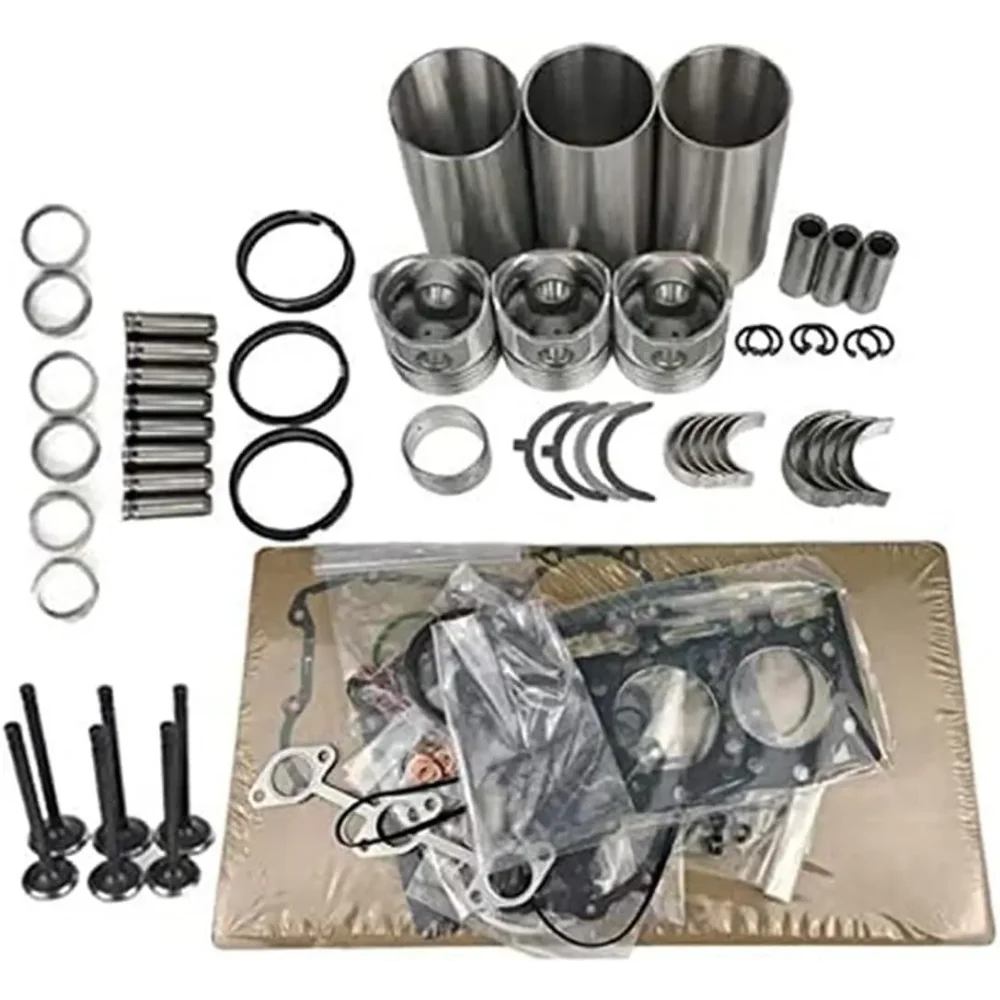 Overhaul Piston Rebuild kit For Komatsu 3D67E 3D67E-1 Kubota D782 Engine
