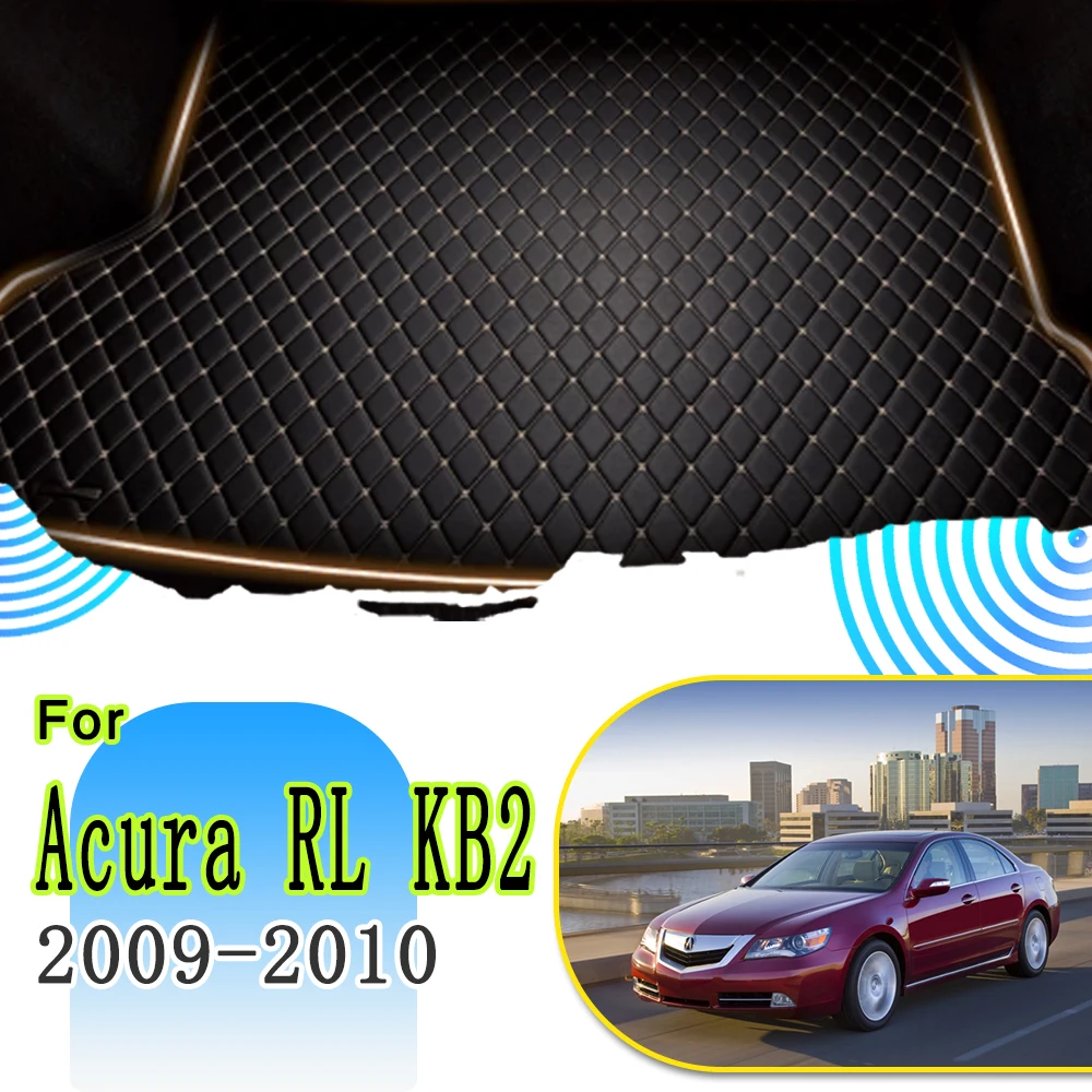 

Car Trunk Mat For Acura RL KB2 2009~2010 Waterproof Rear Cargo Tray Trunk Mat Alfombrilla Coche Tray Carpet Mud Car Accessories